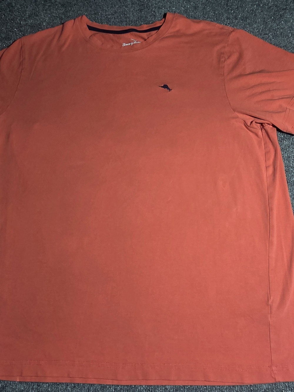 Tommy Bahama Short Sleeve Crew Tee in Rust